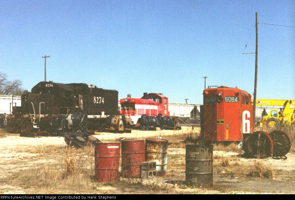 Repair area on Atlantic and Gulf in Albany GA in the late 1980s